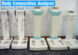 Equipo vertical del analizador de composición del cuerpo humano del segmento para la prueba sana de la clínica